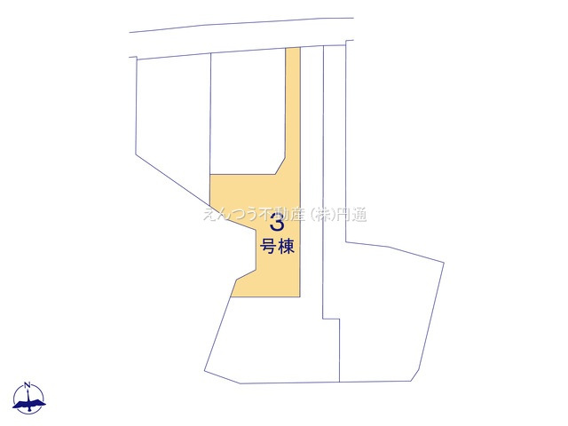 リーブルガーデン東印場町の区画図
