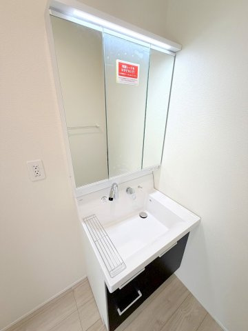 あきる野市上代継全1棟　新築戸建の独立洗面台
