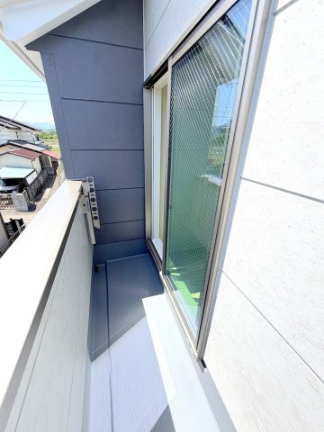 あきる野市上代継全1棟　新築戸建のバルコニー
