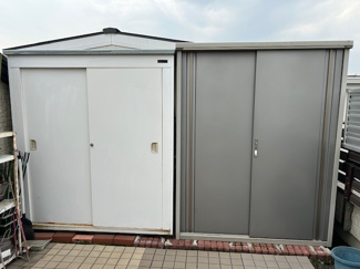 【収納】 | 摂津市桜町2丁目　一戸建て | 屋上物置