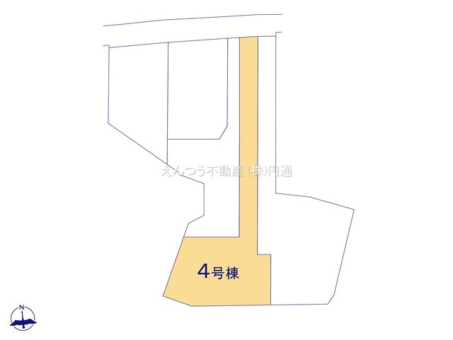 リーブルガーデン東印場町の区画図