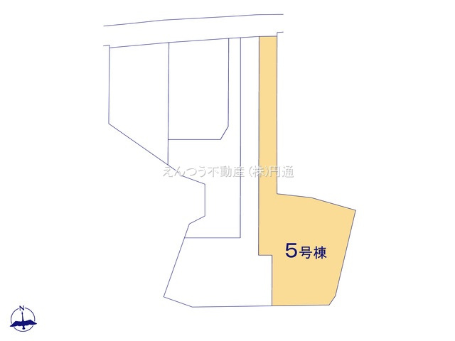 リーブルガーデン東印場町の区画図