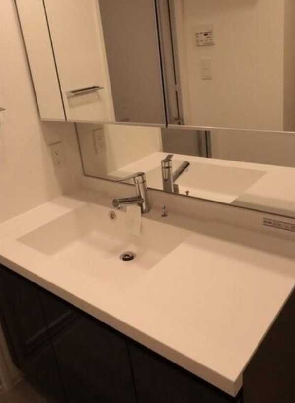 プライムアーバン目黒東山　駅近　礼金０　南東角部屋の洗面所