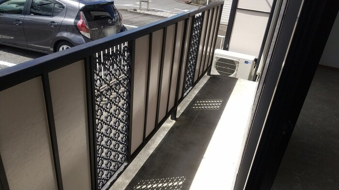 サンハイツフレマリールAのバルコニー