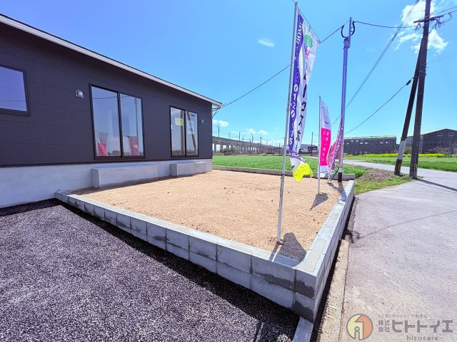 新築建売】筑後市大字常用の庭