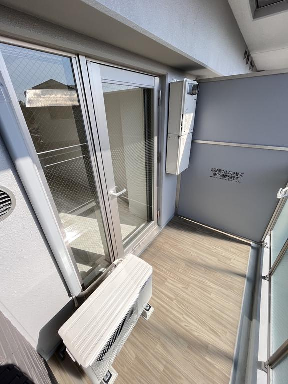 大阪市城東区今福南１丁目の賃貸マンションのバルコニー