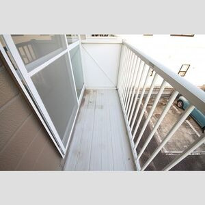 DUPLEX 国王100Bのバルコニー