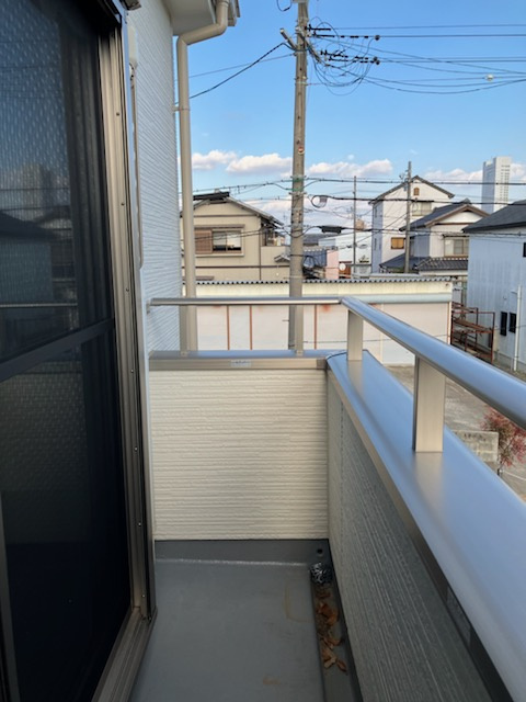 パティオ王ヶ崎のバルコニー