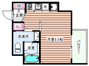 【間取り】 | イノセント堂山