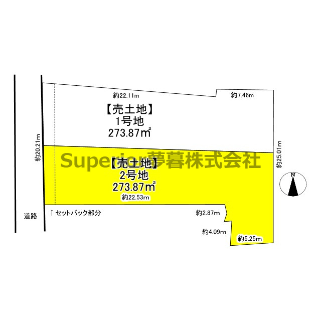 【土地】大津市杉浦町の土地図