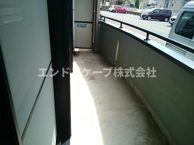 フラワープレイスのバルコニー|高崎、前橋のお部屋探しはエンドスケープまで！お客様の理想お聞かせ下さい♪