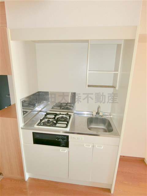 ヴェルステージ蒲田のキッチン|2口ガスキッチン　