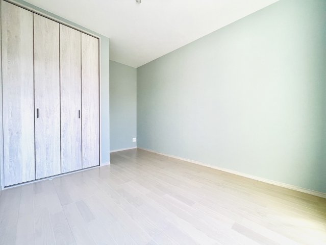 西京極東大丸町　新築参考Cプランの完成予想図|【施工例】
アクセントクロスに変更可能です。主寝室や子供部屋など各お部屋のテーマに合わせてデザインをお楽しみください。