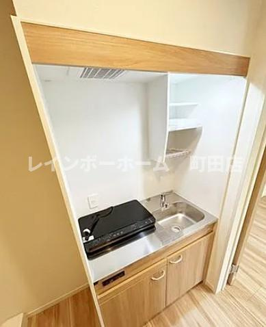 フルセイル高座渋谷２※初期費用分割あと払いサービス利用可能物件のキッチン