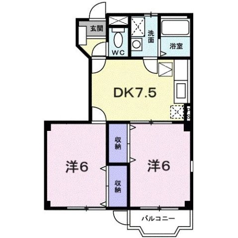 ナルチーゾⅡの間取り