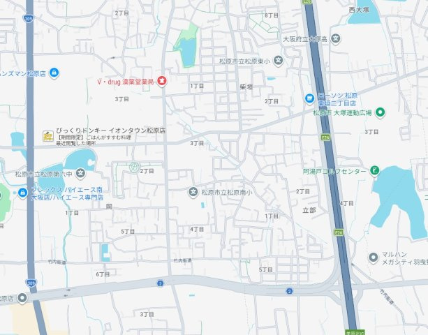 29(土)30(日)現地説明会！◆松原市岡　限定1邸の地図