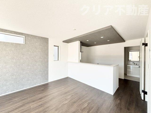 【居間・リビング】 | 高崎市下中居町2期1号棟　敷地広々59坪！