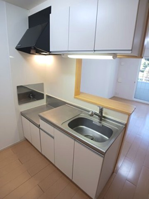 【キッチン】 | グランドソレイユ | きれいなキッチンです