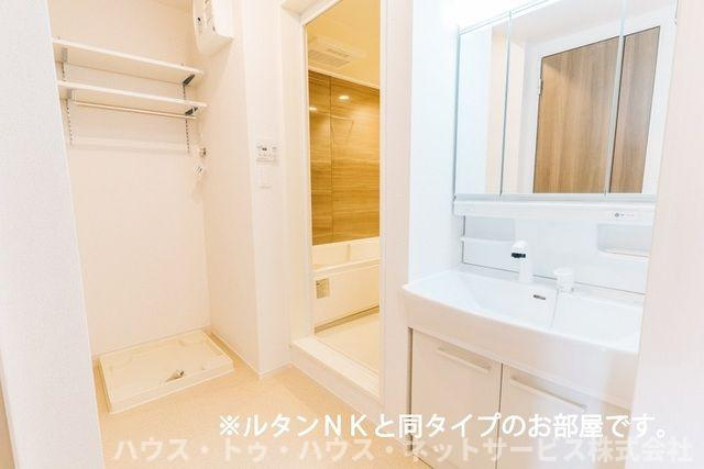 ヤングウッズ柏の葉Ⅱの洗面所