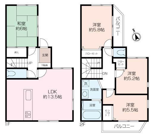 鶴見区東寺尾東台中古戸建の画像