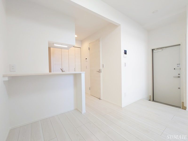 MIREA浮間舟渡の居間・リビング|ダイニングキッチンです☆