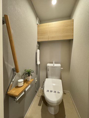 Merry Creekのトイレ|家具等は撤去しております