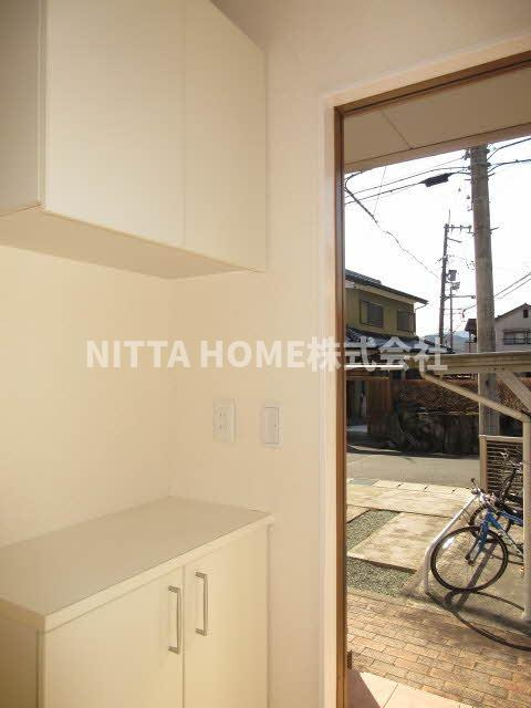 カーサ・ドマーニの玄関|シューズボックスももちろん完備した玄関★