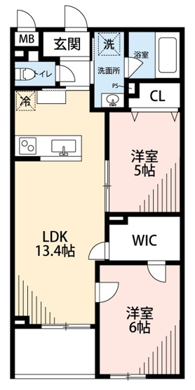 【間取り】 | プエンテリア岡崎