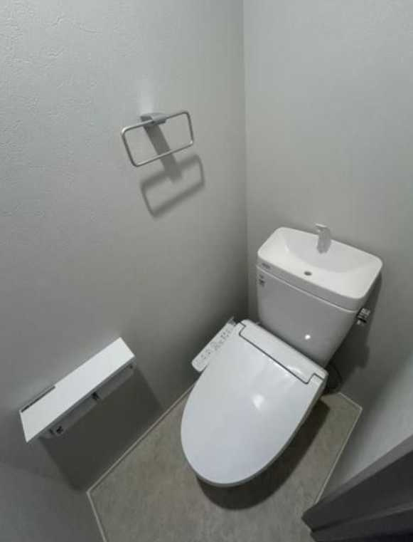 スペーシア池尻大橋　ペット相談　駅近　リノベーション　礼金0のトイレ