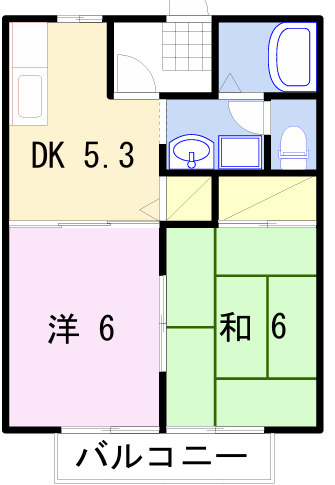 アルカンシェールの間取り