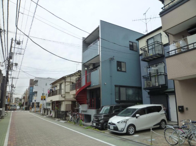 葛飾区お花茶屋１丁目の戸建の外観