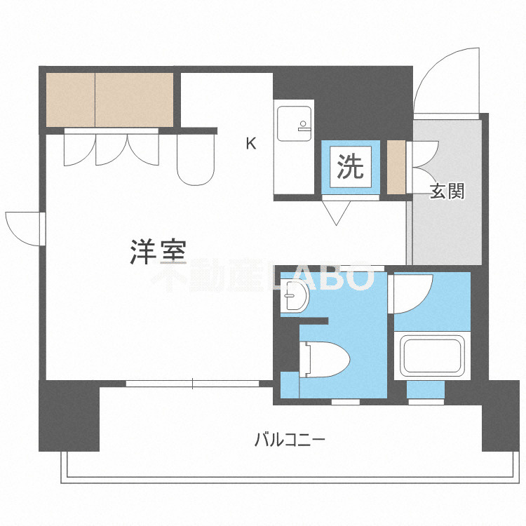 セイワパレス夕陽丘の間取り