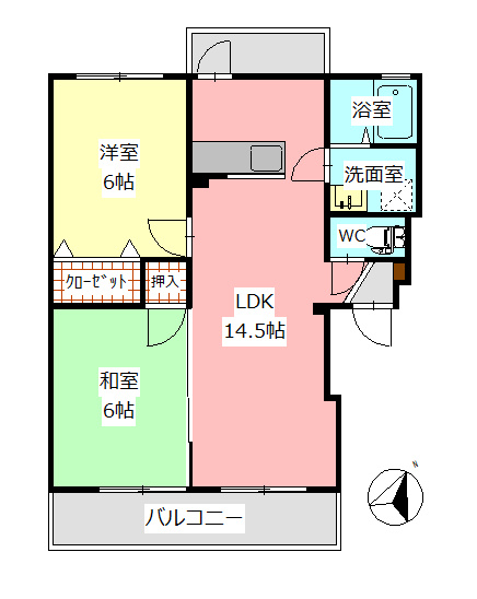 フォレストＴＯＭＩの間取り