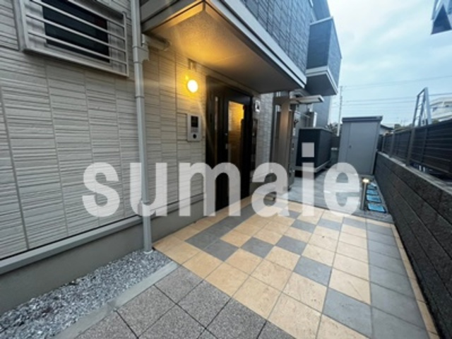 カーサ柿の木のエントランス|エントランスです。