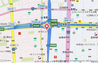 【地図】 | アーバネックス本町Ⅱ