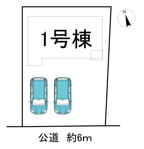 半田市瑞穂町9丁目　全1棟の区画図|全1区画分譲地☆