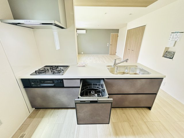 新築　前橋市朝倉町3丁目1期　LIGNAGE　１号棟のキッチン|前橋市朝倉町3丁目1期　LIGNAGE　１号棟