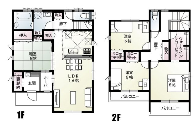 【間取り】 | 久喜市西28区画　新築戸建　全28棟　17号棟