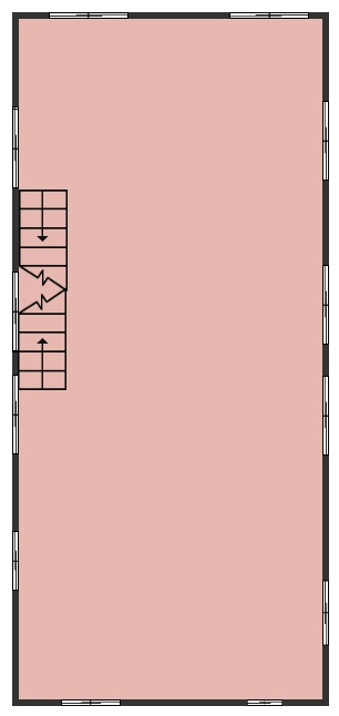 ６６５２５　岐阜市西野町六丁目北町事業用の間取り