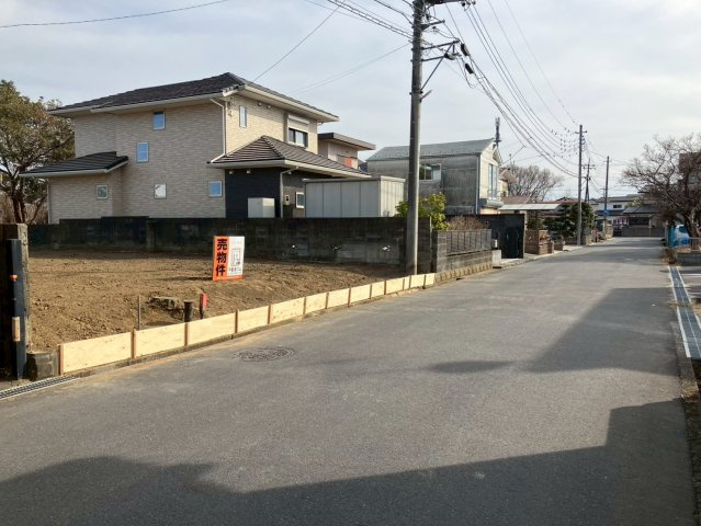 売地　水戸市笠原町の外観
