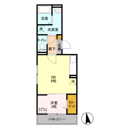 チェリーブラッサムの間取り