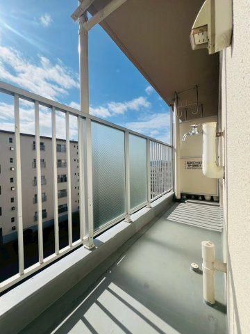 東垂水(1・2)4号棟のバルコニー