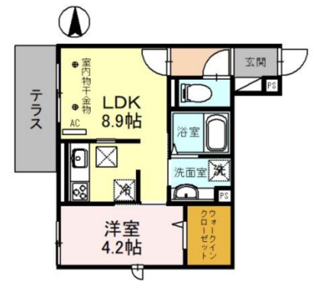 グラン・セントラルの間取り|使いやすい間取りです☆