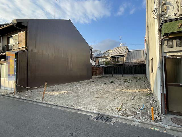 下鴨膳部町 土地の外観