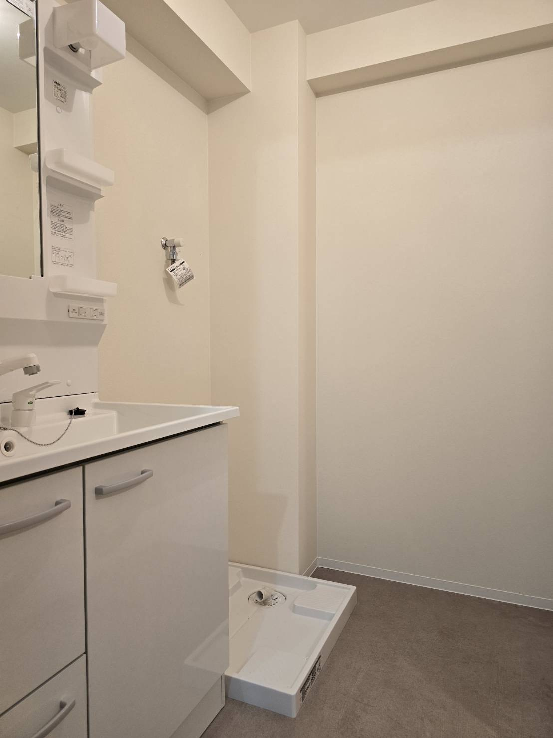 コーポ三田の洗面所|洗濯機置場