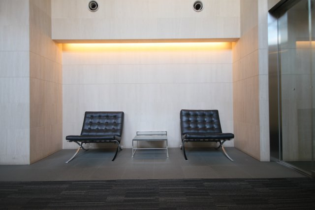 建物の内部です