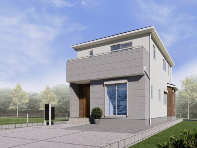 【外観パース】 | 久喜市西28区画　新築戸建　全28棟　25号棟 | 25号棟