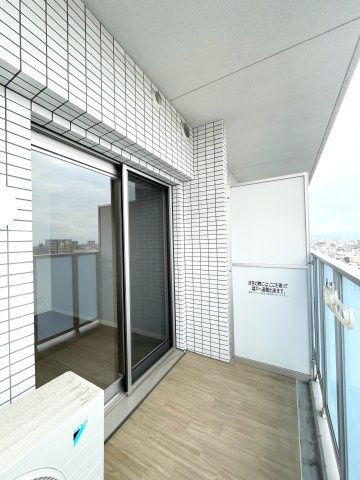 レジデンス上前津スクエア(旧プライムアーバン上前津)のバルコニー