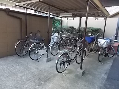 【その他共用部分】 | 緑地公園グランドコーポ | 駐輪場