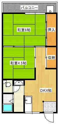 梅ヶ丘ダイケンの間取り